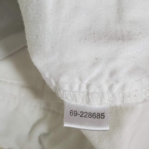 💎196 LOFT Ann Taylor Flat Front White Chino Shorts - Picture 4 of 5